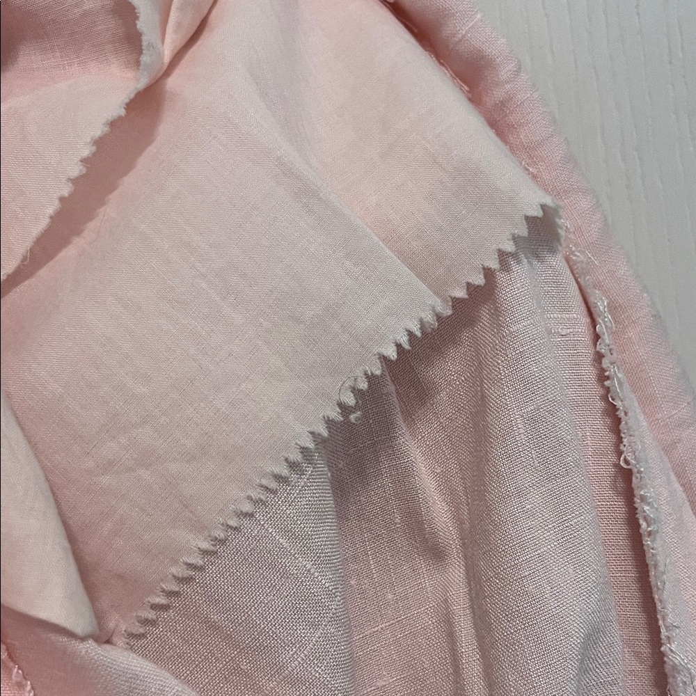 Vintage Pink garden dress with floral embroidery - Picture 6 of 6